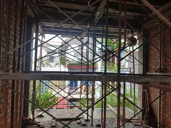 Xây dựng nhà phố hiện đại 5 tầng quận Tân Phú