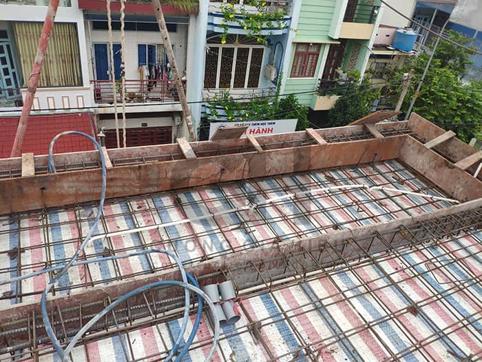 Xây dựng nhà phố hiện đại 5 tầng quận Tân Phú